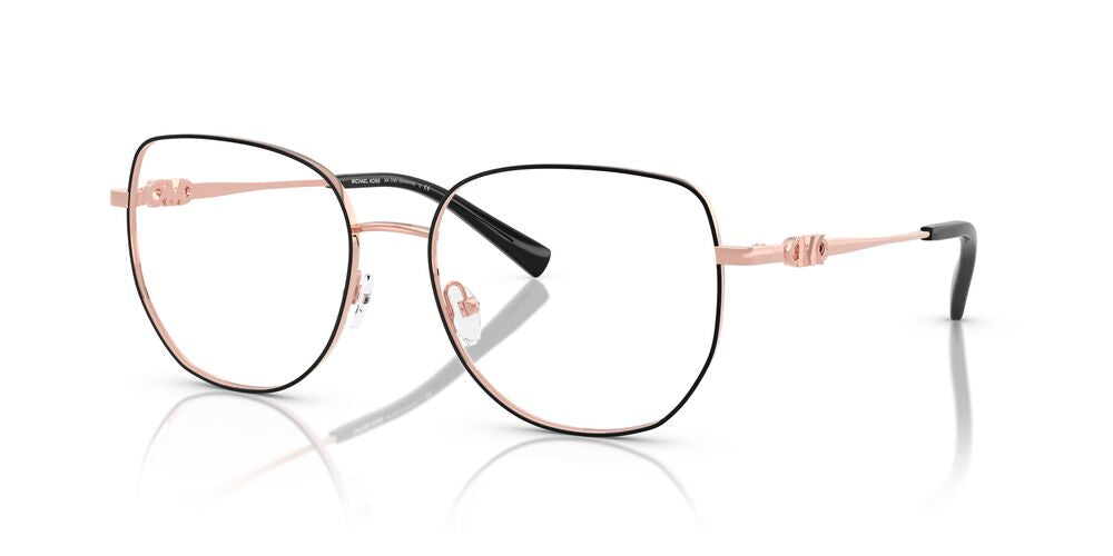 Anteojos Ópticos Michael Kors MK3062 Belleville Black Shiny Negro
