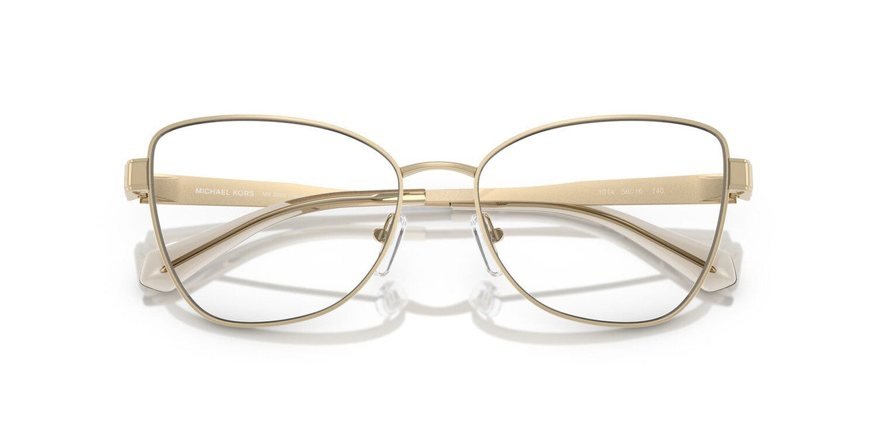 Anteojos Ópticos Michael Kors 0MK3085 Paris Dorado