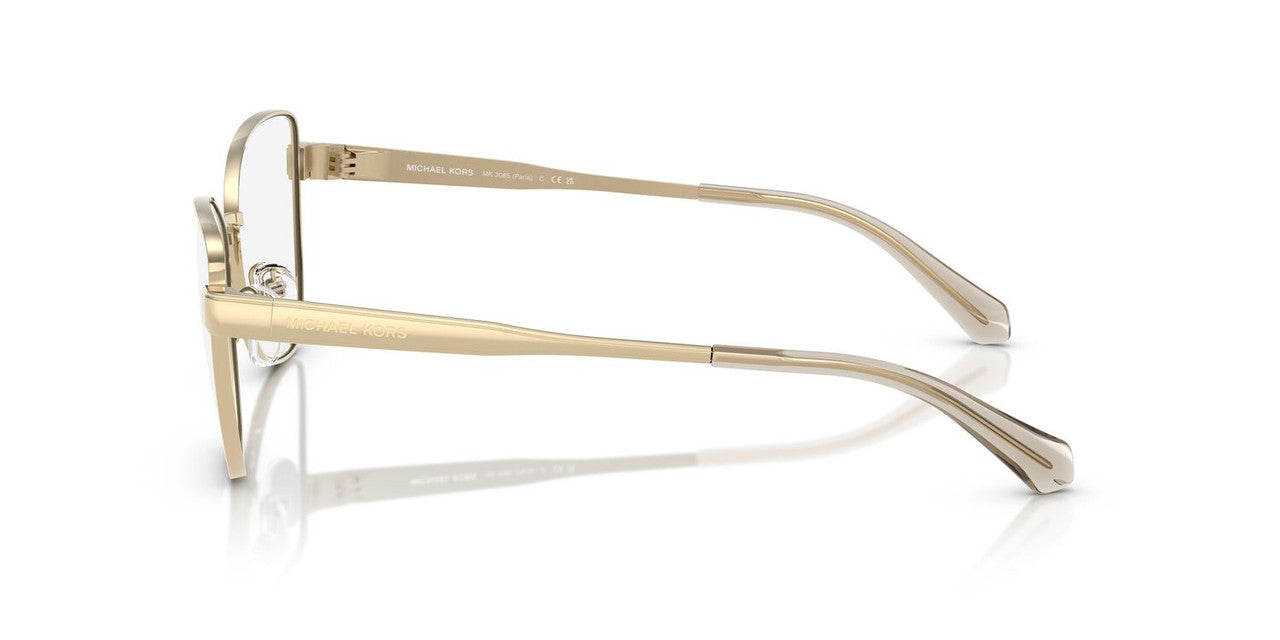 Anteojos Ópticos Michael Kors 0MK3085 Paris Dorado