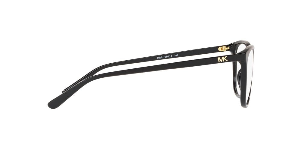 Anteojos Ópticos Michael Kors 0MK4067U Santa Clara Negro