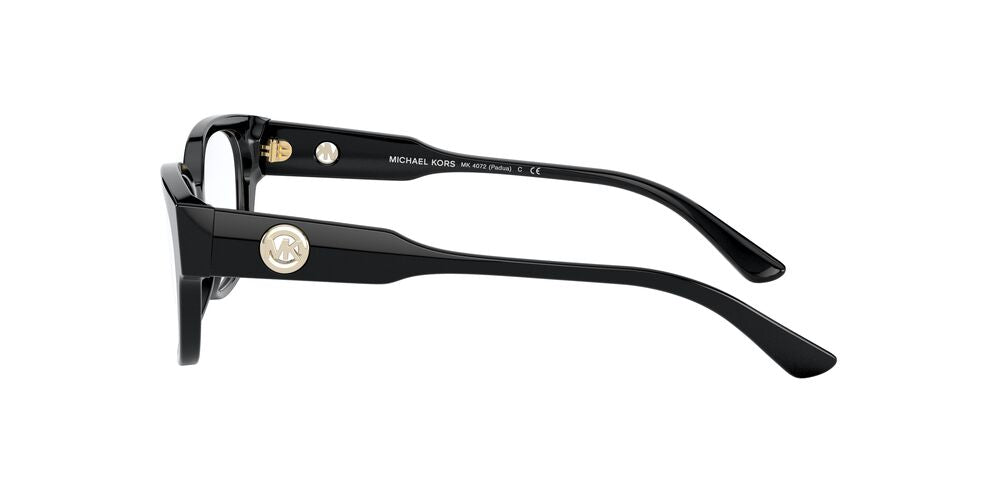 Anteojos Ópticos Michael Kors 0MK4072 Padua Negro