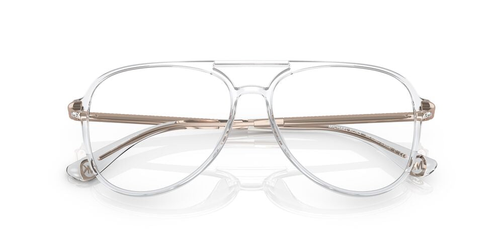 Anteojos Ópticos Michael Kors 0MK4096U Ladue Dorado