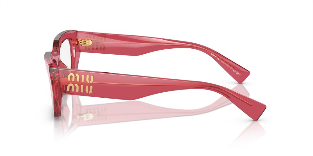 Anteojos Ópticos Miu Miu 0MU 03XV Burdeo