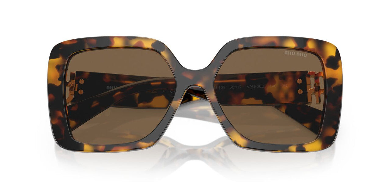 Anteojos De Sol Miu Miu 0MU Crema/Café