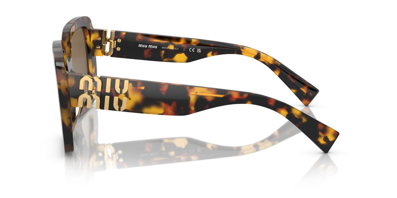 Anteojos De Sol Miu Miu 0MU Crema/Café