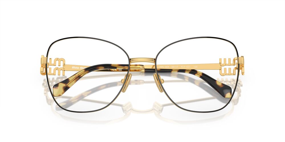 Anteojos Ópticos Miu Miu 0MU 50XV Dorado