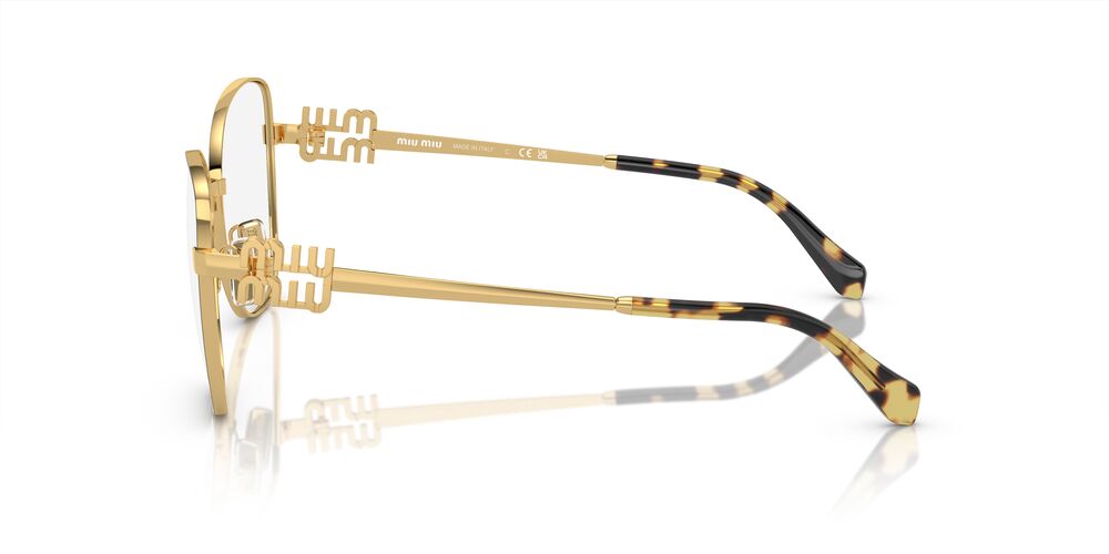 Anteojos Ópticos Miu Miu 0MU 50XV Dorado