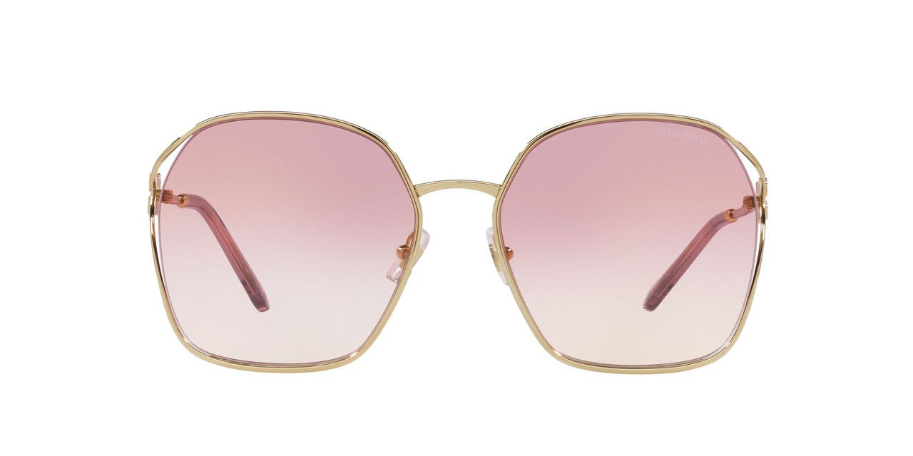 Anteojos De Sol Miu Miu 0MU Dorado/Café