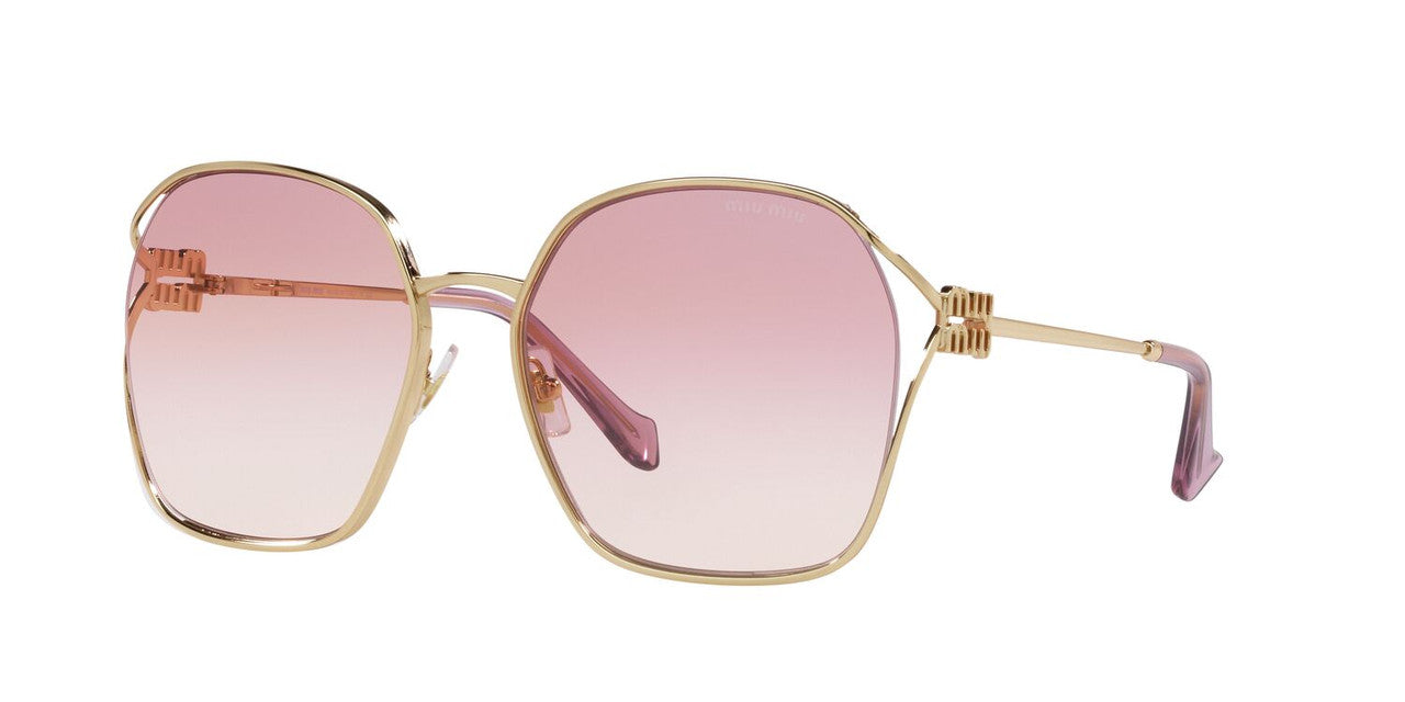 Anteojos De Sol Miu Miu 0MU Dorado/Café
