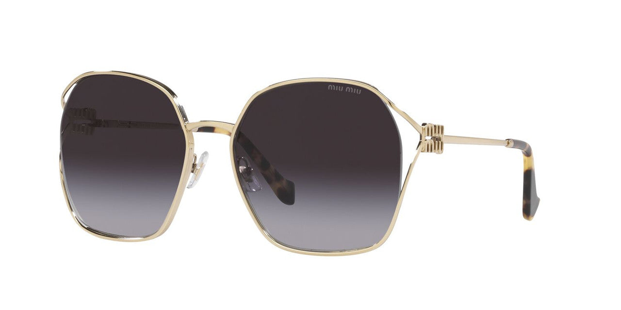 Anteojos De Sol Miu Miu 0MU Dorado/Gris