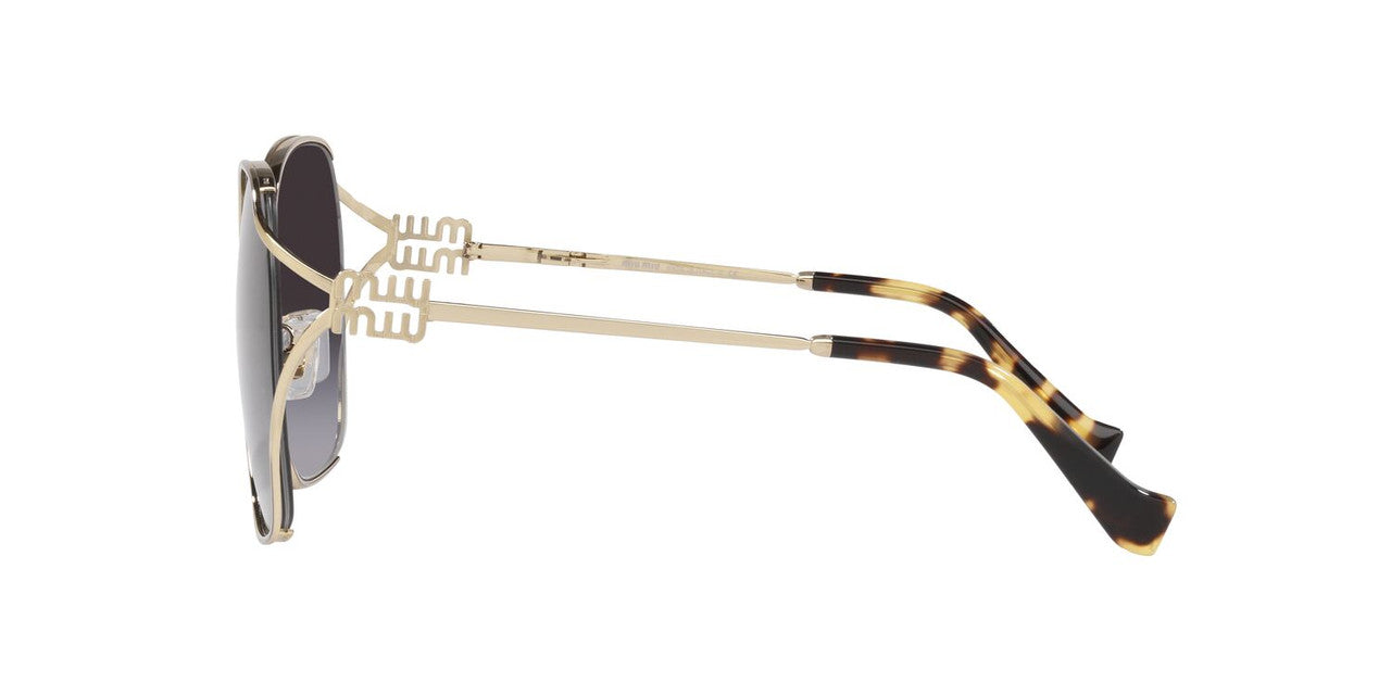 Anteojos De Sol Miu Miu 0MU Dorado/Gris