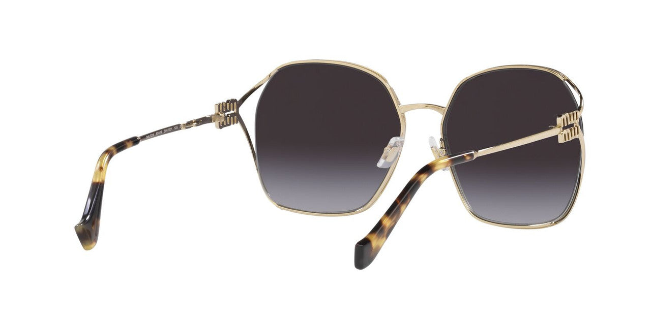 Anteojos De Sol Miu Miu 0MU Dorado/Gris