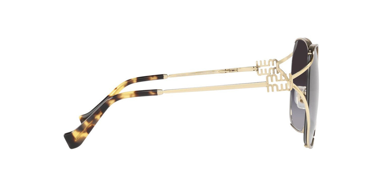 Anteojos De Sol Miu Miu 0MU Dorado/Gris