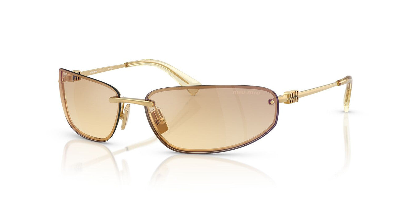 Anteojos De Sol Miu Miu 0MUA50S Dorado/Amarillo
