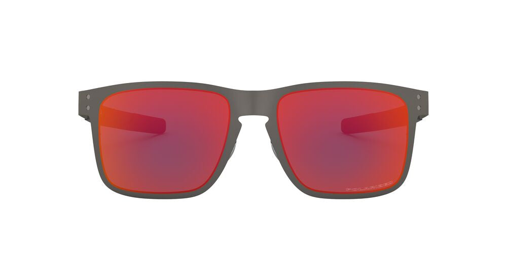 Anteojos De Sol Oakley OO4123 Holbrook Metal Rojo/Gris