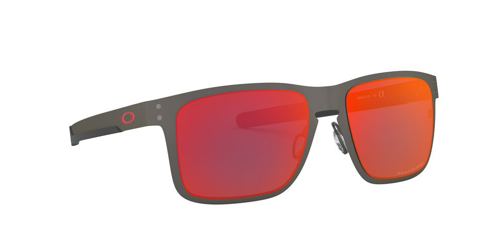 Anteojos De Sol Oakley OO4123 Holbrook Metal Rojo/Gris