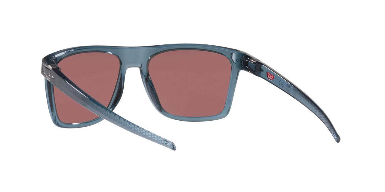 Anteojos De Sol Oakley 0OO9100 Leffingwell Negro/Azul