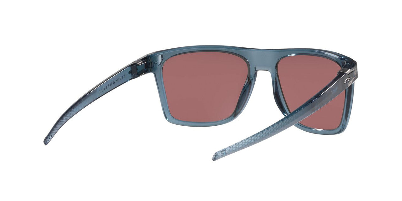 Anteojos De Sol Oakley 0OO9100 Leffingwell Negro/Azul