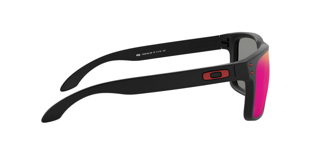Anteojos De Sol Oakley 0OO9102 Holbrook Negro/Rojo