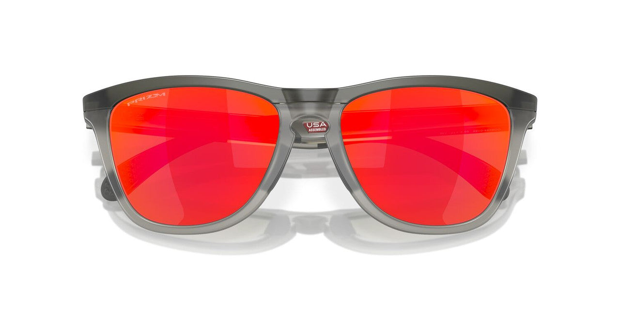 Anteojos De Sol Oakley 0OO9284 Frogskins Range Gris/Rojo