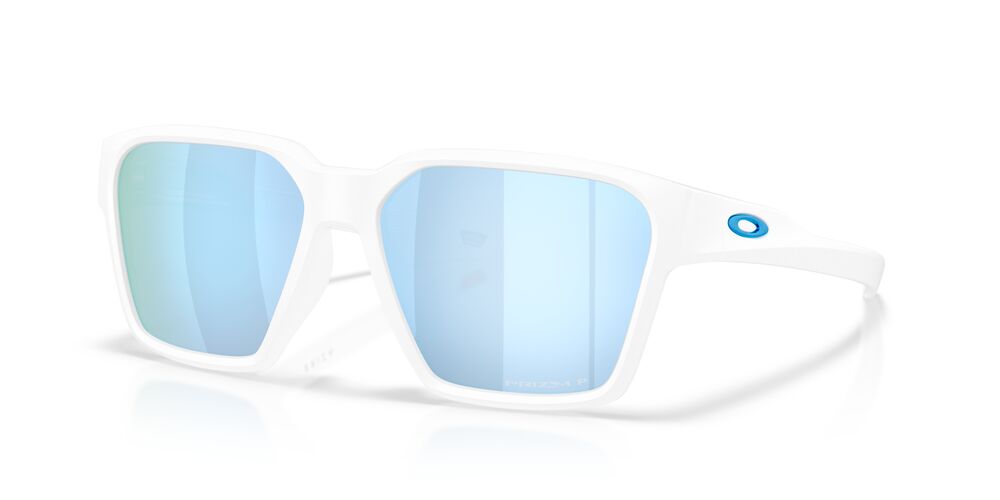 Anteojos De Sol Oakley OO9497 Briza Matte White Prizm Deep Water Polar Azul/Blanco