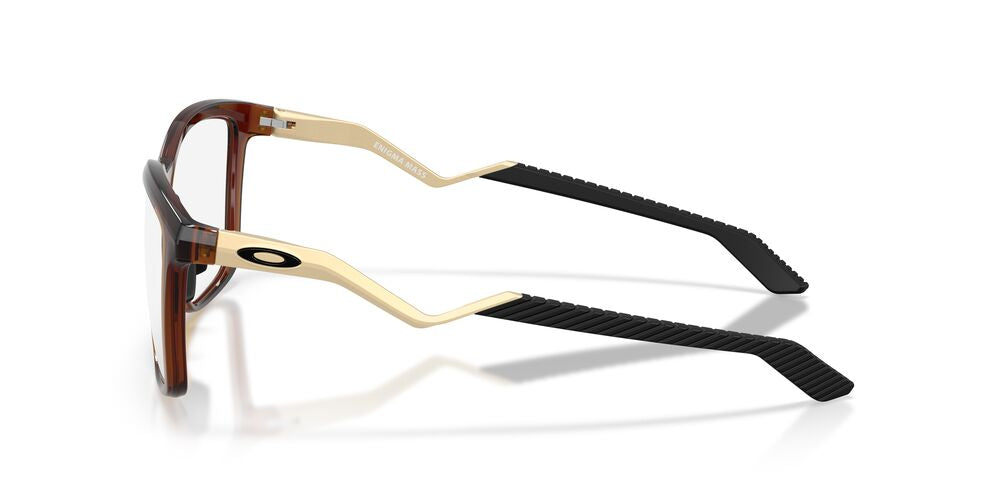 Anteojos Ópticos Oakley OX8191 Enigma Mass Trans Dark Amber