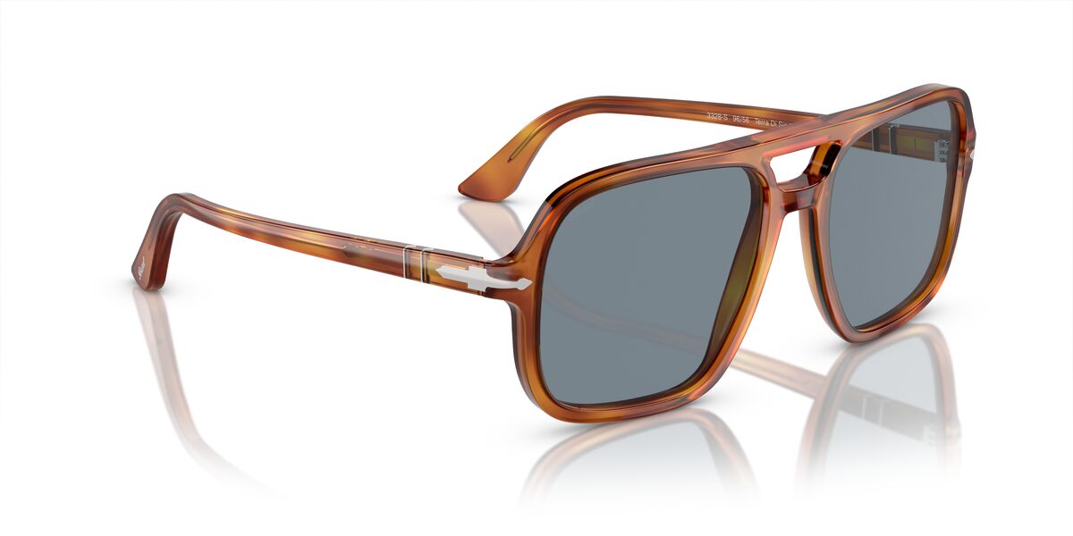 Anteojos De Sol Persol 0PO3328S Café/Celeste