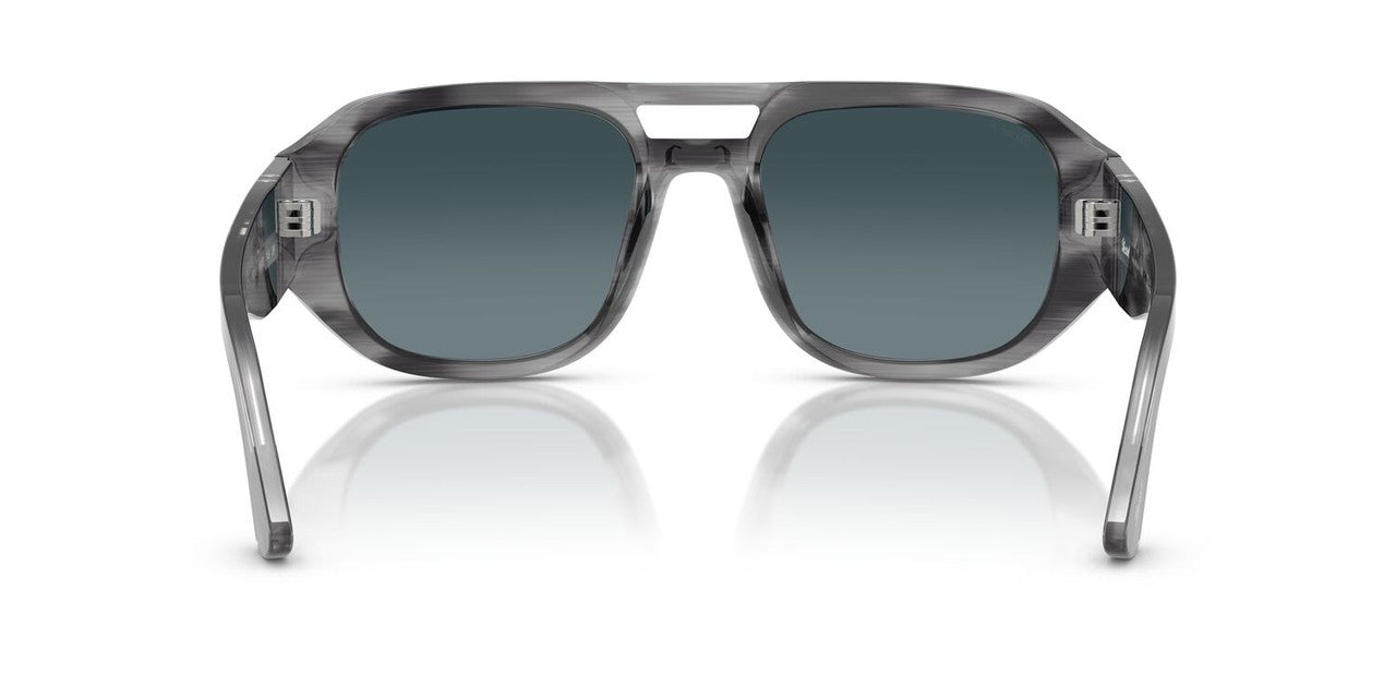 Anteojos De Sol Persol PO3373S Vincent Azul/Gris