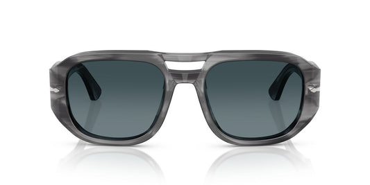 Anteojos De Sol Persol PO3373S Vincent Azul/Gris