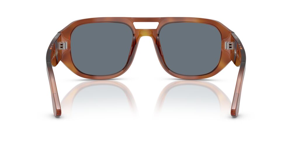 Anteojos De Sol Persol PO3373S Vincent Terra Di Siena Light Blue Celeste/Café