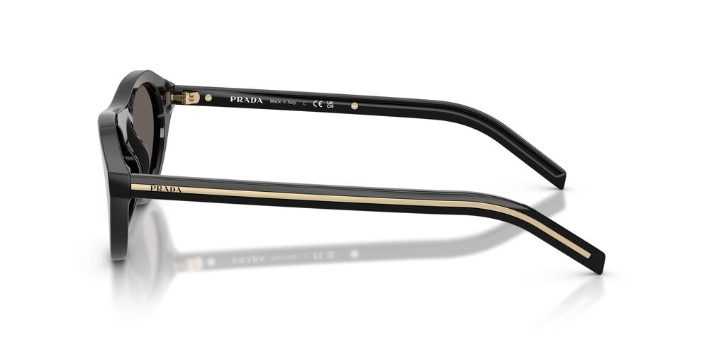 Anteojos De Sol Prada PR B15S Black Dark Grey Gris/Negro