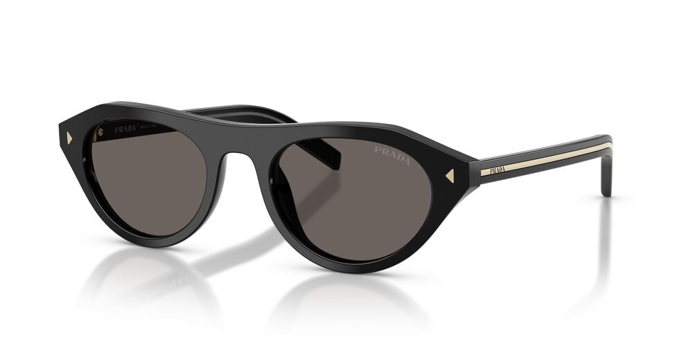 Anteojos De Sol Prada PR B15S Black Dark Grey Gris/Negro