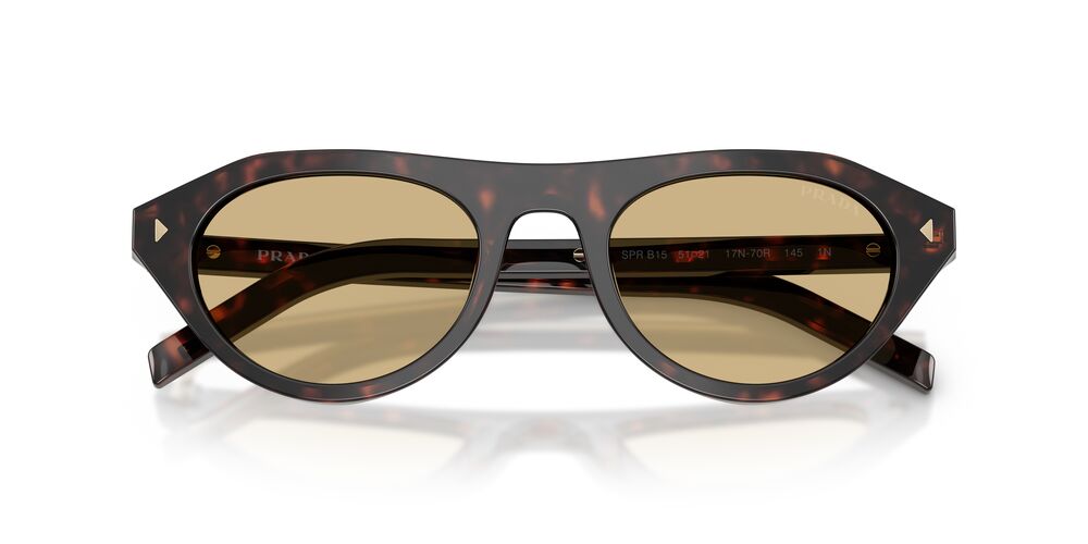 Anteojos De Sol Prada PR B15S Root Tortoise Light Brown Café/Havana