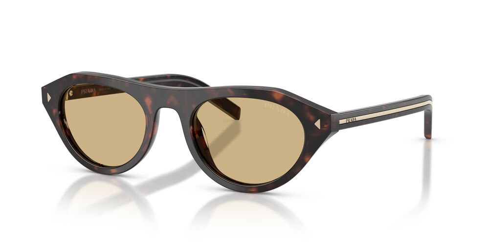 Anteojos De Sol Prada PR B15S Root Tortoise Light Brown Café/Havana