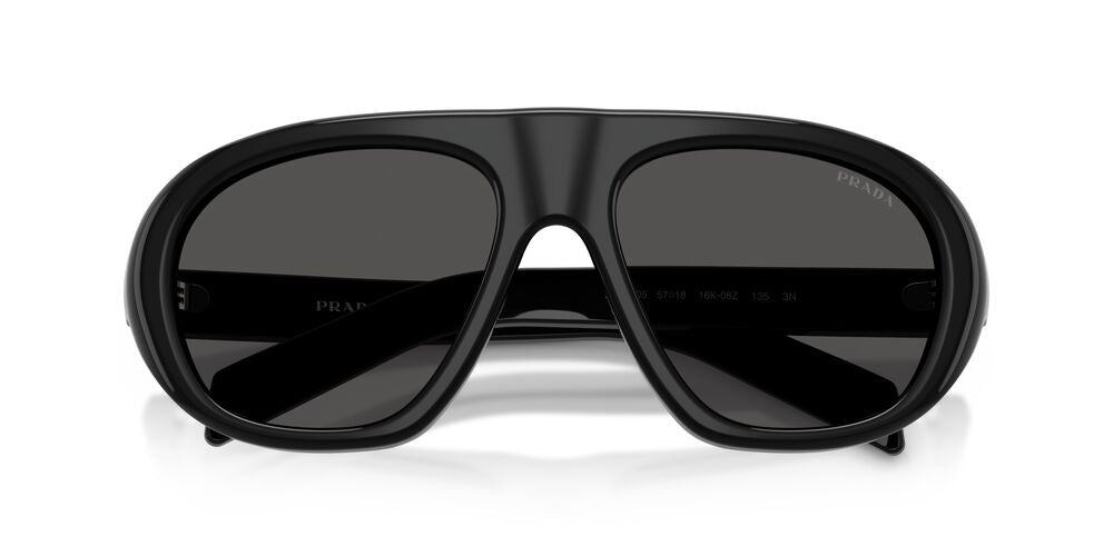 Anteojos De Sol Prada PR C05S Black Dark Grey