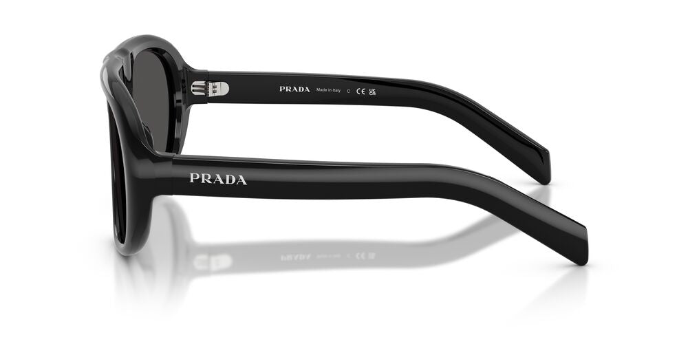 Anteojos De Sol Prada PR C05S Black Dark Grey