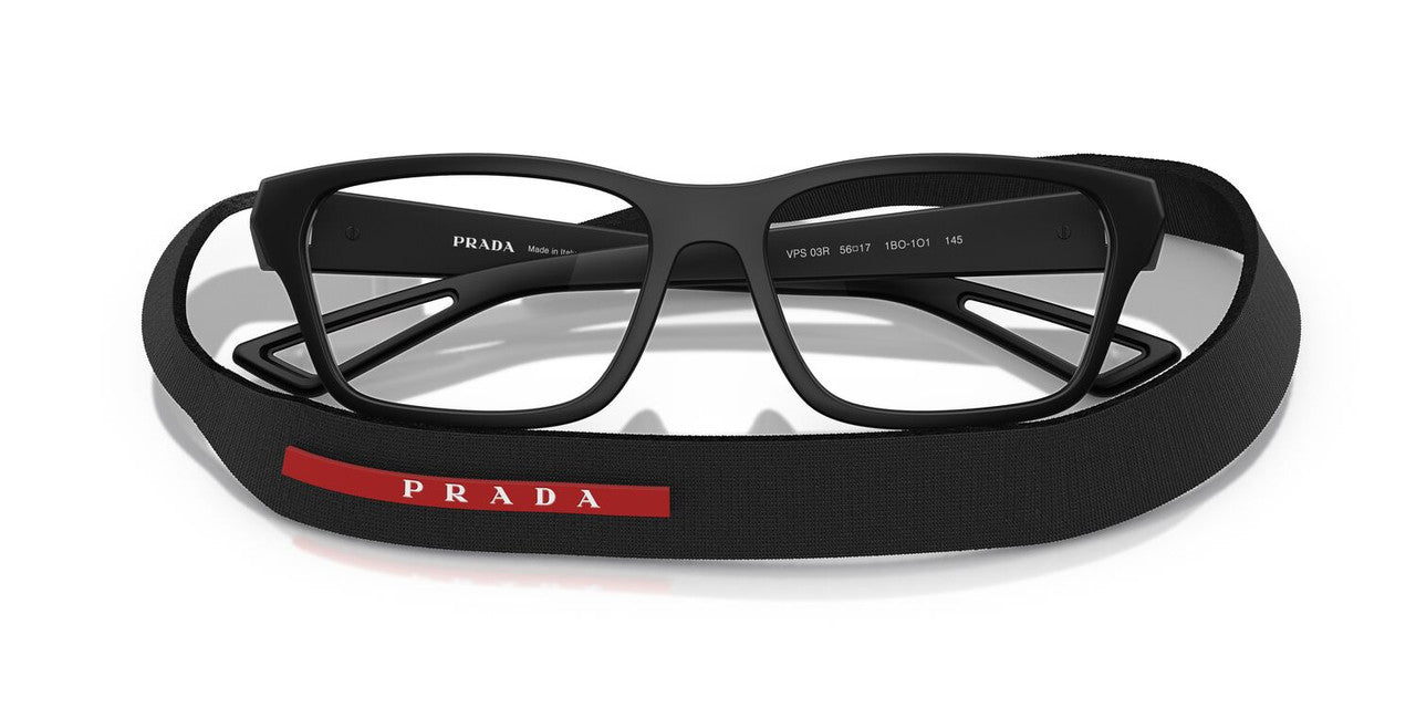 Anteojos Ópticos Prada Linea Rossa 0PS03RV Negro