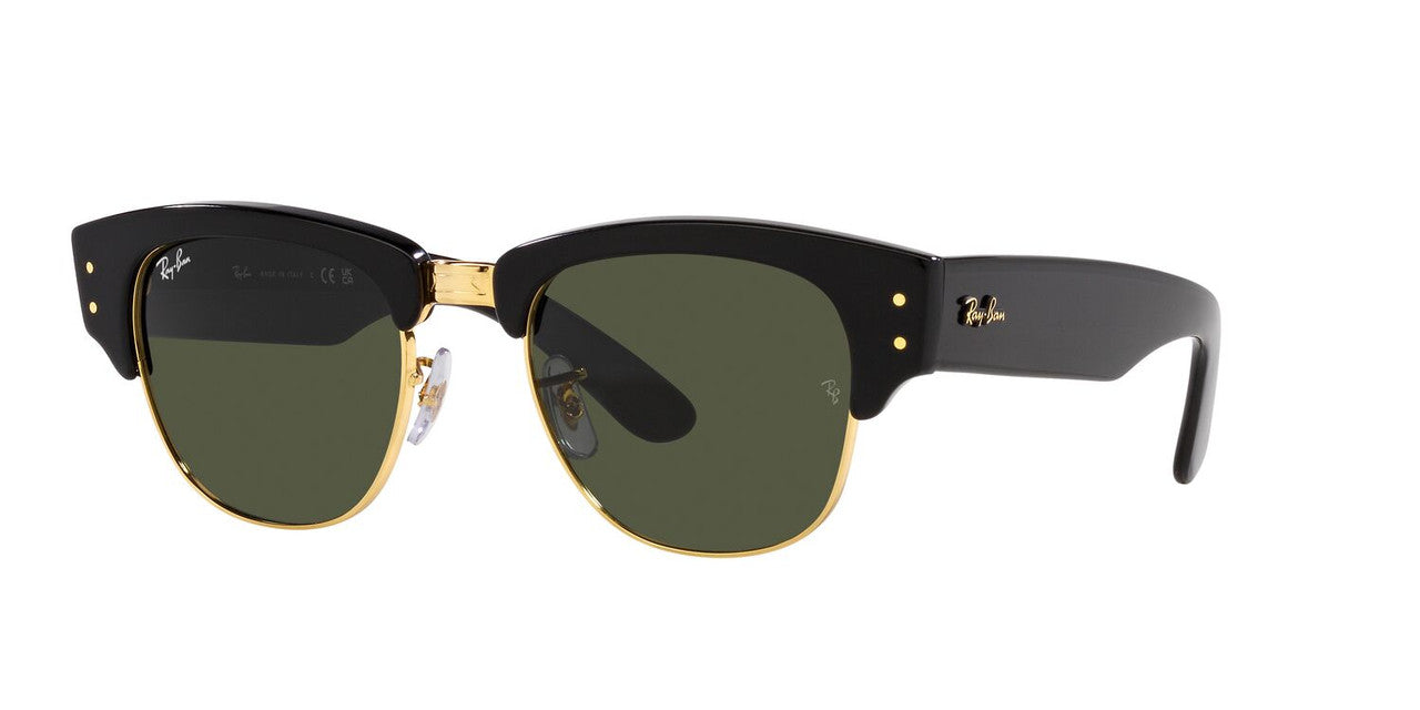 Anteojos De Sol Ray-Ban 0RB0316S Mega Clubmaster Negro/Verde