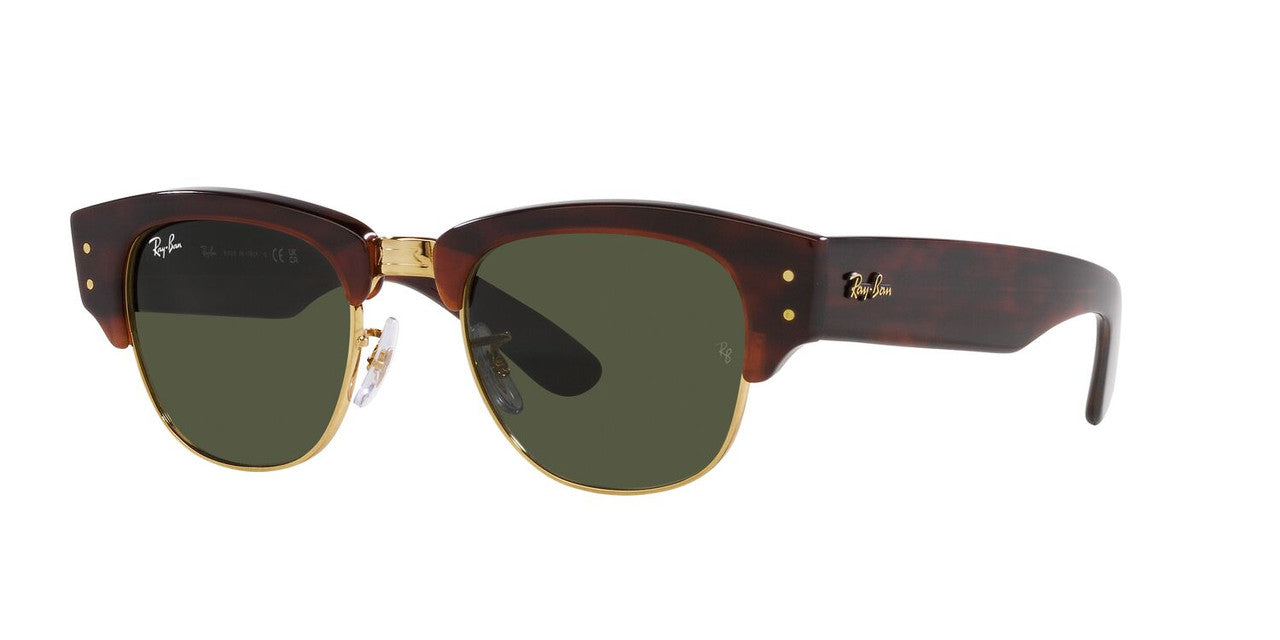 Anteojos De Sol Ray-Ban 0RB0316S Mega Clubmaster Havana/Verde