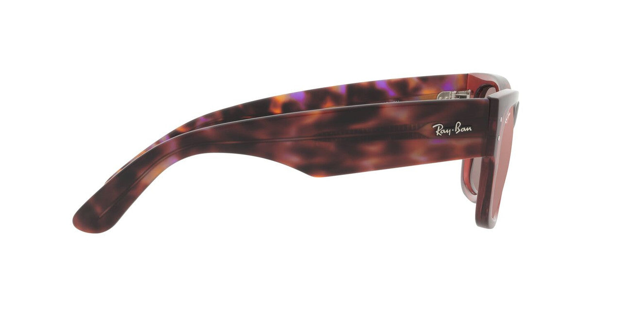 Anteojos De Sol Ray-Ban 0RB0840S Mega Wayfarer Rosa/Café