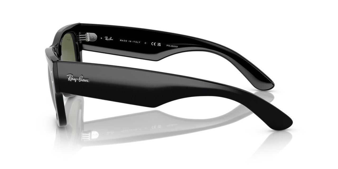 Anteojos De Sol Ray-Ban 0RB0840S Mega Wayfarer Negro/Verde
