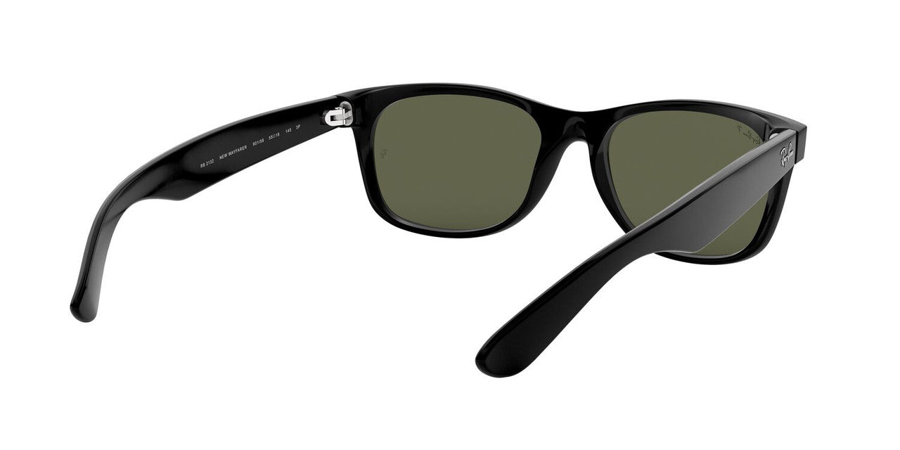 Anteojos De Sol Ray-Ban 0RB2132 New Wayfarer Negro/Verde