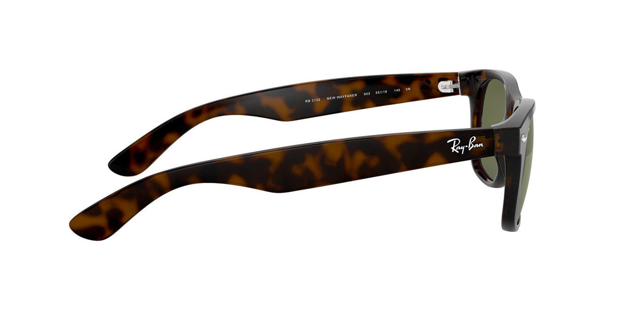 Anteojos De Sol Ray-Ban 0RB2132 New Wayfarer Café/Verde
