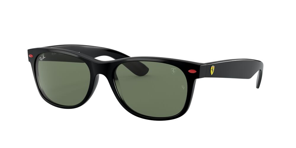 Anteojos De Sol Ray-Ban 0RB2132M New Wayfarer Verde/Negro
