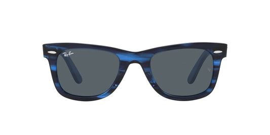 Anteojos De Sol Ray-Ban 0RB2140 Wayfarer Azul/Azul