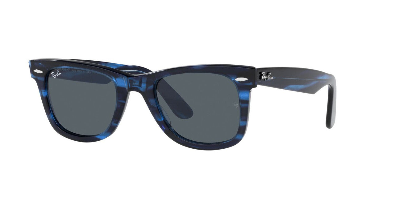 Anteojos De Sol Ray-Ban 0RB2140 Wayfarer Azul/Azul