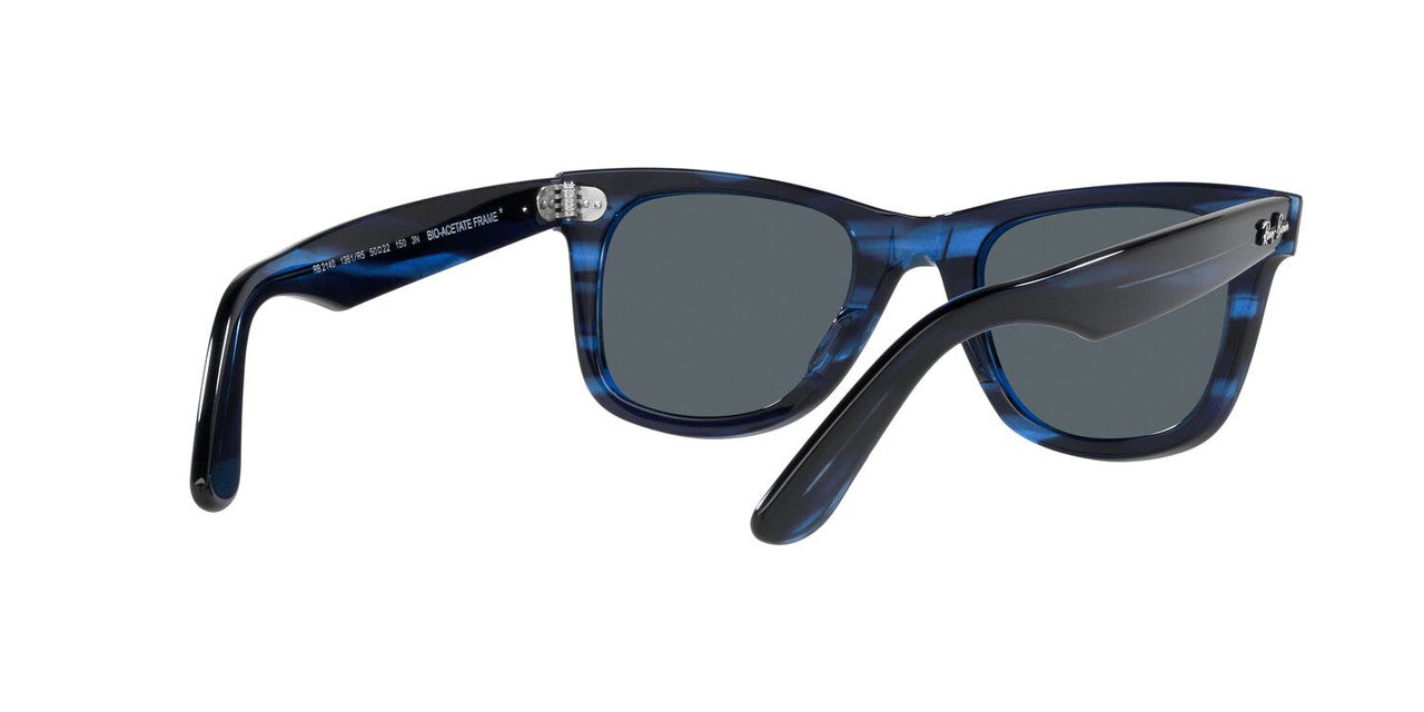 Anteojos De Sol Ray-Ban 0RB2140 Wayfarer Azul/Azul