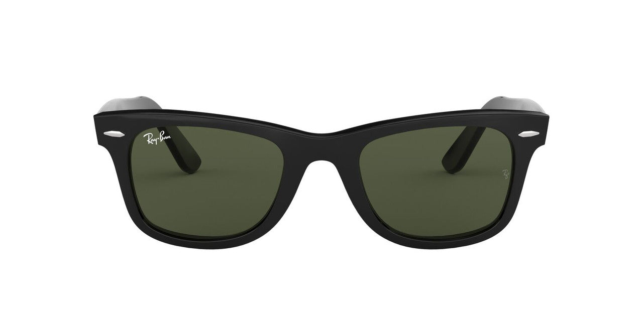 Anteojos De Sol Ray-Ban 0RB2140 Wayfarer Negro/Verde