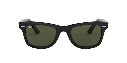 Anteojos De Sol Ray-Ban 0RB2140 Wayfarer Negro/Verde