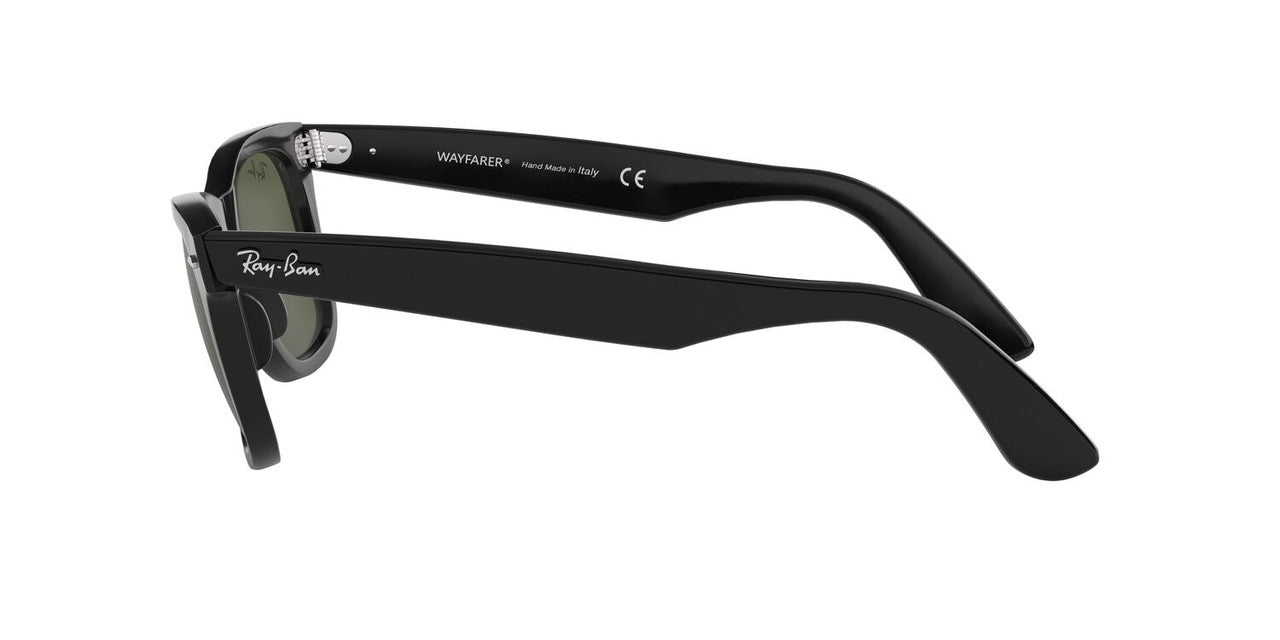 Anteojos De Sol Ray-Ban 0RB2140 Wayfarer Negro/Verde